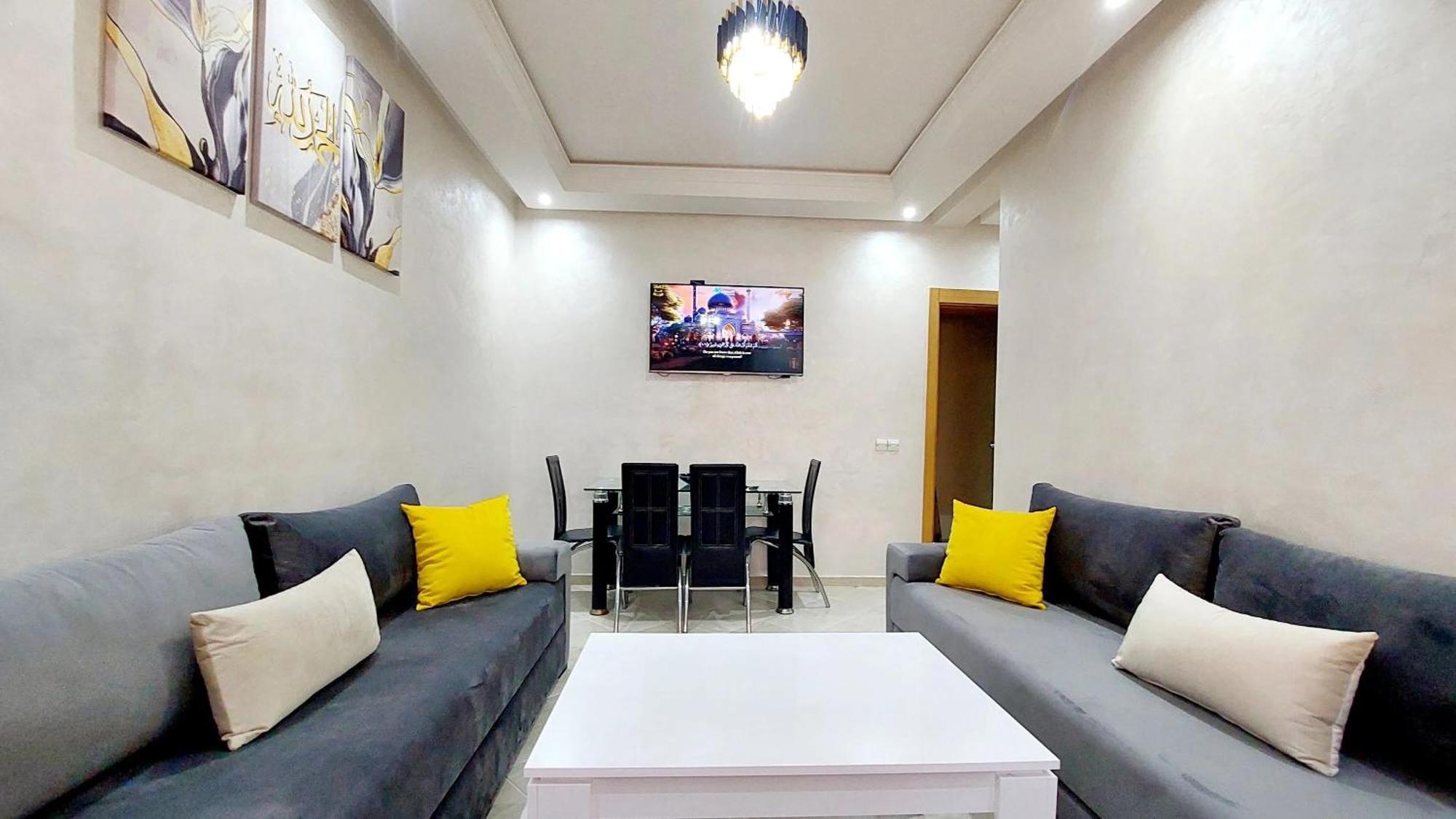 Modern Family Apartment Near Airport Marrakesh Luaran gambar